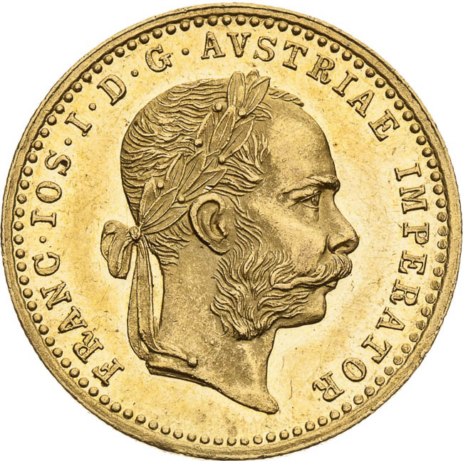Ducat 1881 - front