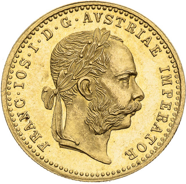 Ducat 1891 - front