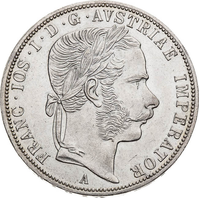 2 Guldens 1869 - front