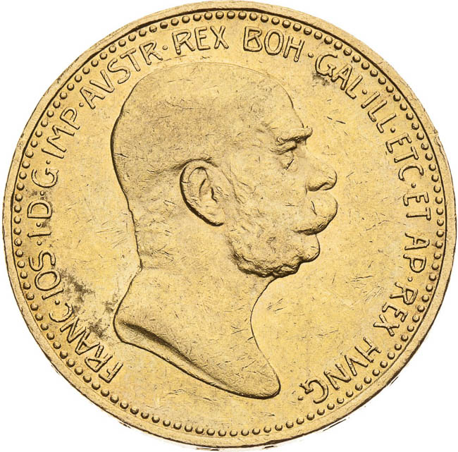 20 Korona 1909 - avers