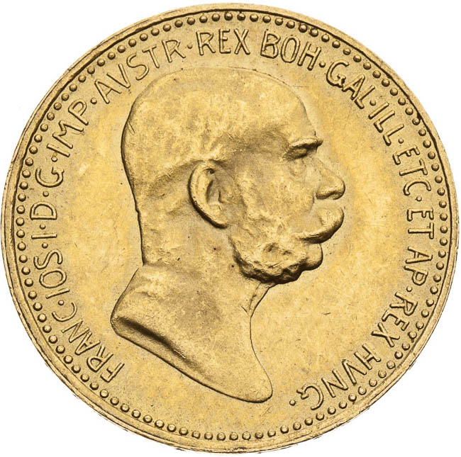 10 Korona 1909 - avers