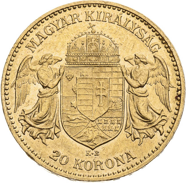 20 Korona 1908 - revers
