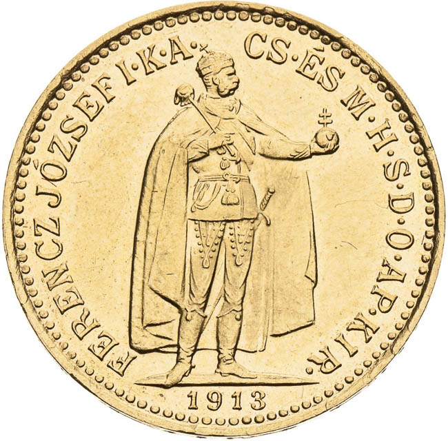 10 Korona 1913 - avers