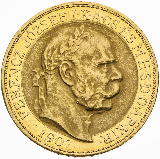 100 Korona 1907 (pamětní) - avers