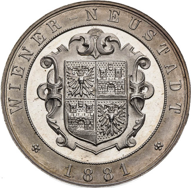 Medal 1881  - front