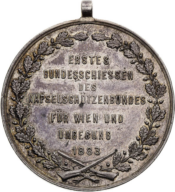 Medal 1883 - back