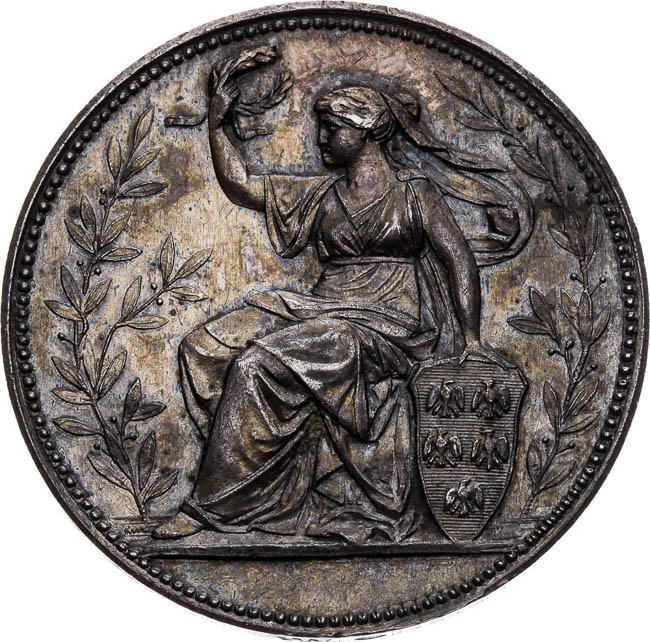 Medal 1886 - front