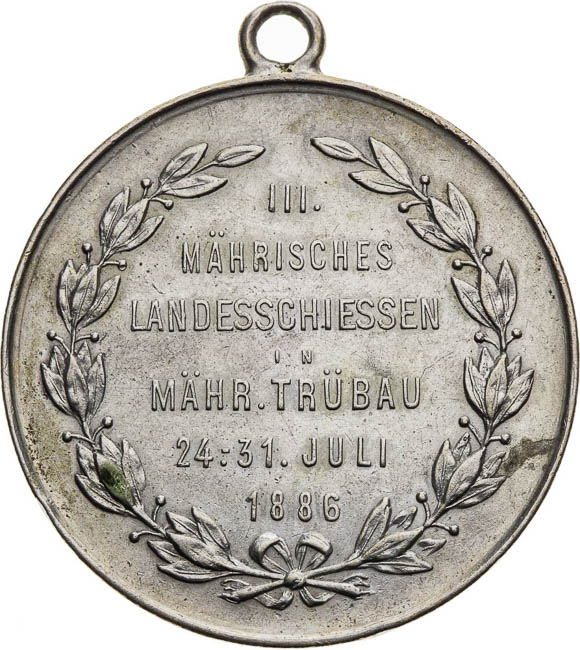 Medal 1886 - front