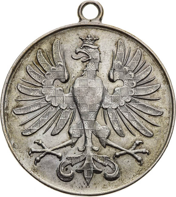 Medal 1886 - back