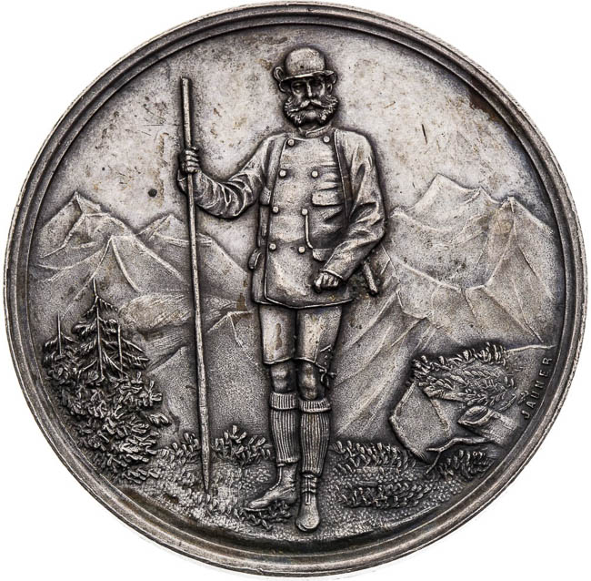 Medal 1889 - front