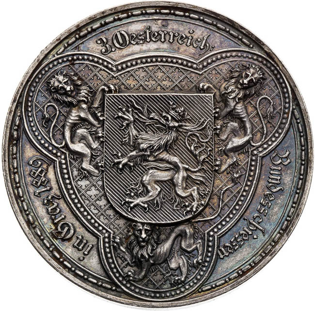 Medal 1889 - back