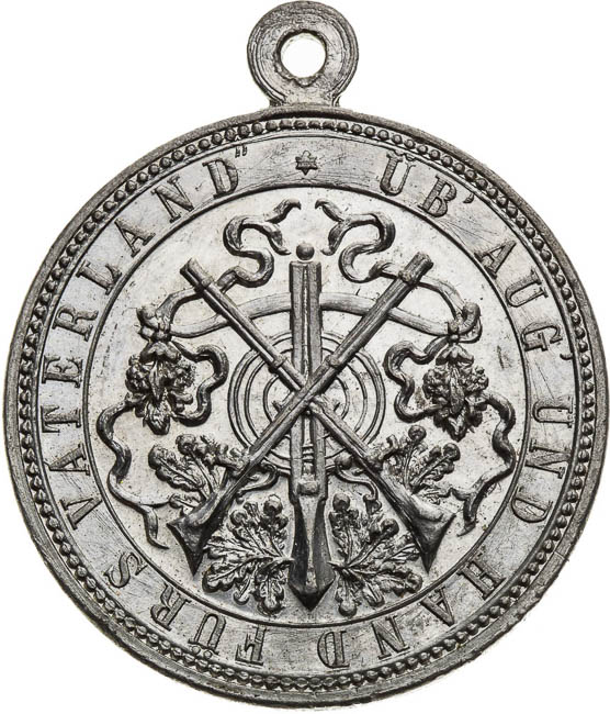 Medal 1889 - back