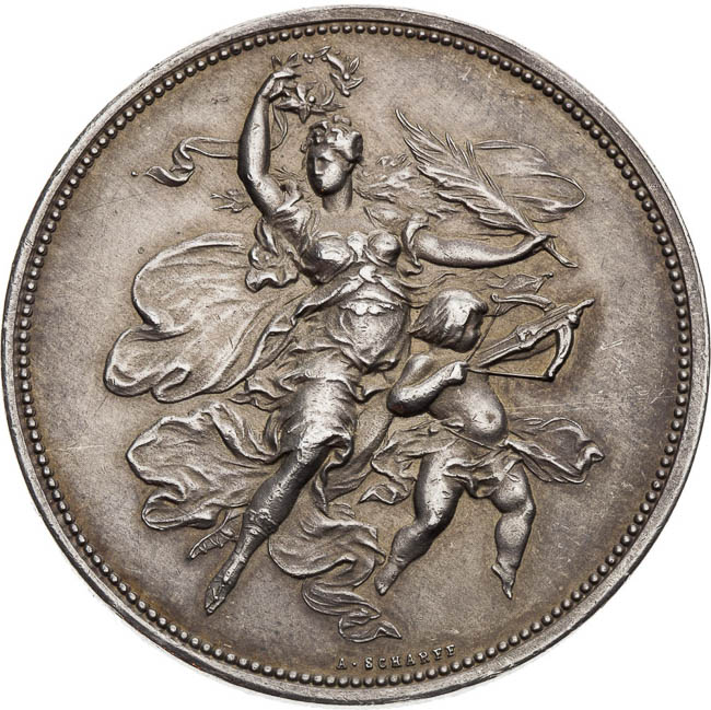 Medal 1891 - back
