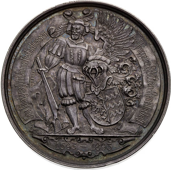 Medal 1893 - back