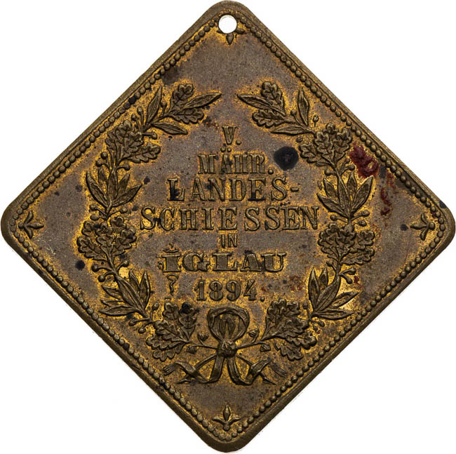 Medal (Clipe) 1894 - front