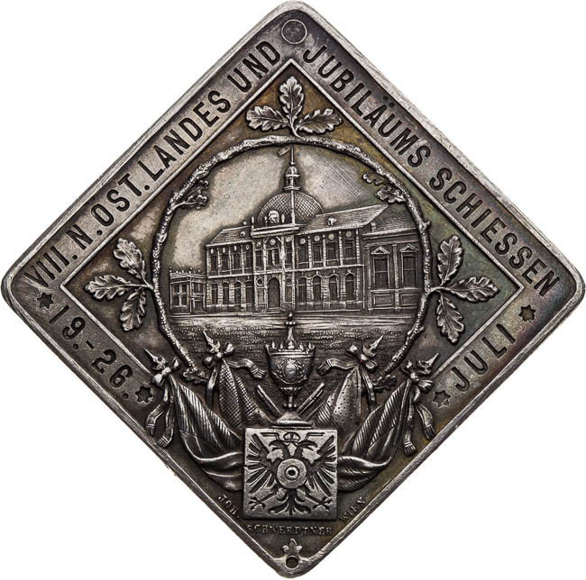 Medal (Clipe) 1896 - back