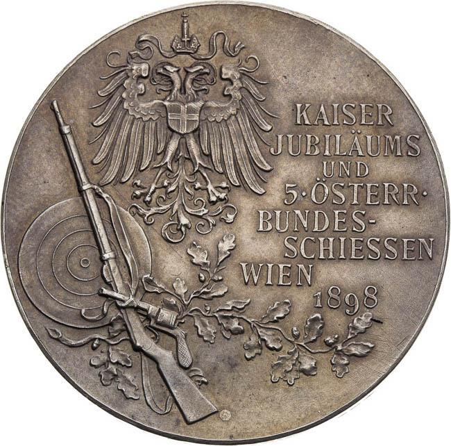 Medal 1898 - back
