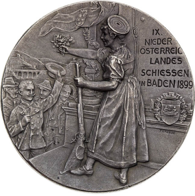 Medal 1899 - back