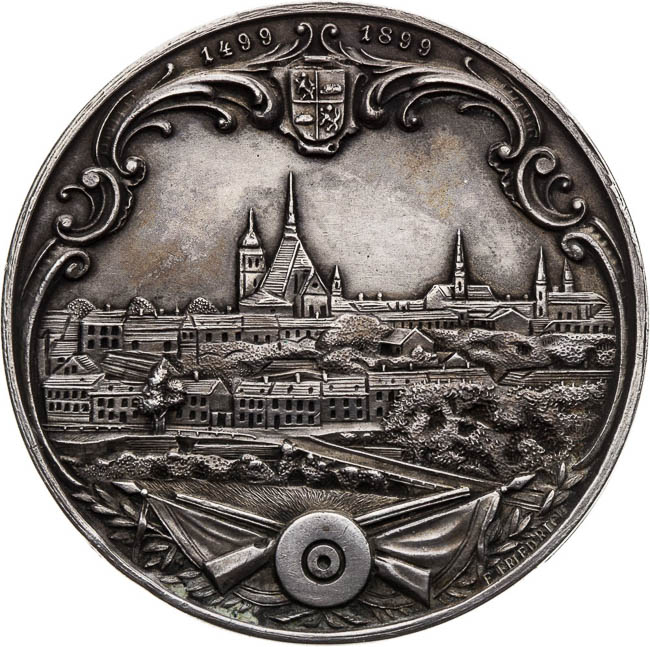 Medal 1899 - back