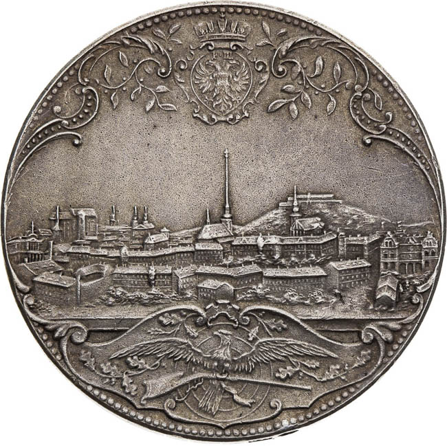 Medal 1901 - back