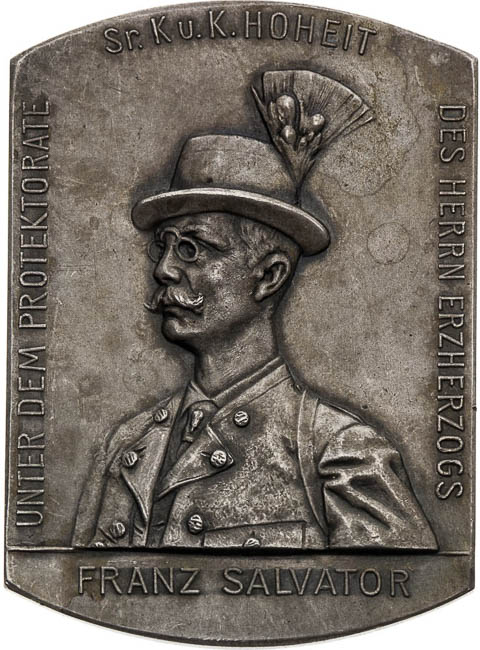 Medal (Plaque) 1903 - front