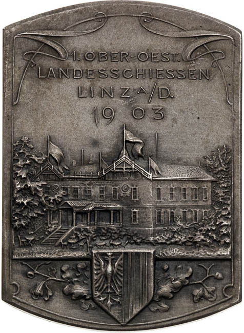Medal (Plaque) 1903 - back