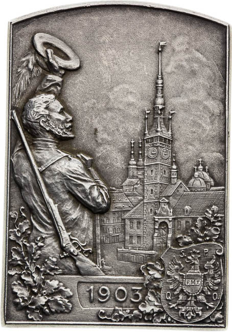Medal (Plaque) 1903 - front
