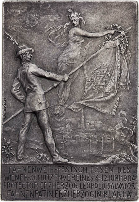 Medal (Plaque) 1904 - front