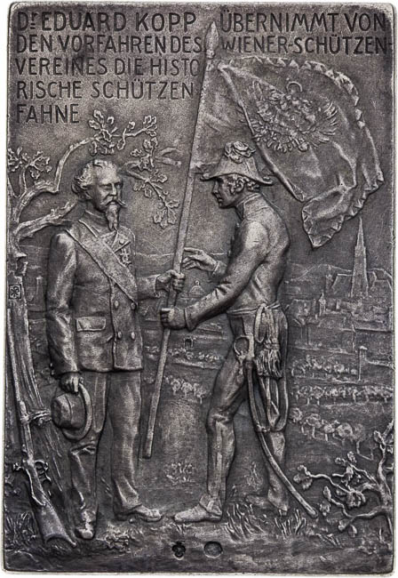 Medal (Plaque) 1904 - back