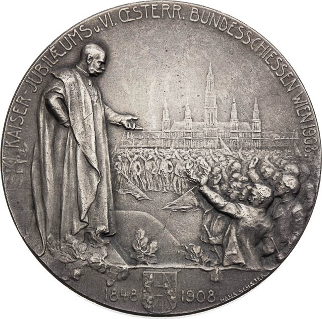 Medal 1908 - front