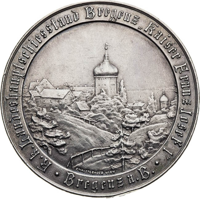 Medal 1908 - back