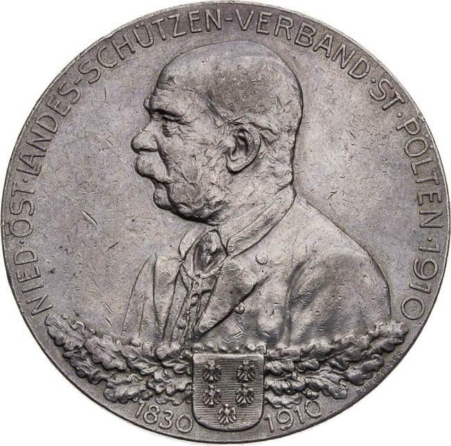 Medal 1910 - front