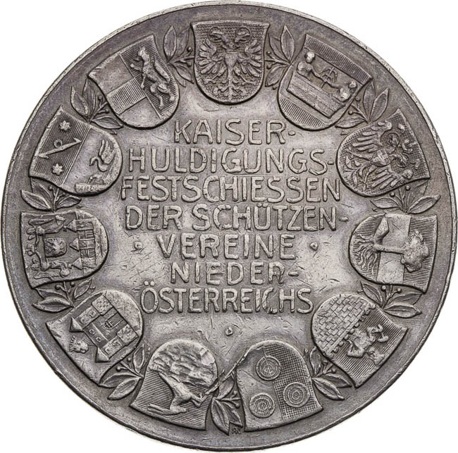 Medal 1910 - back
