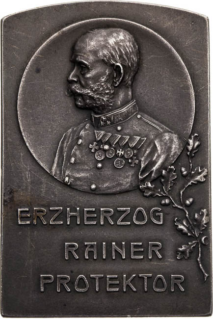 Medal (Plaque) 1910 - front