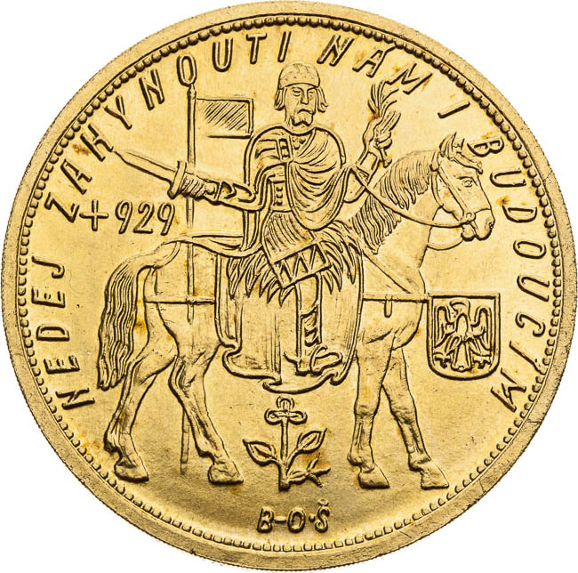 10 Ducats 1929 - back