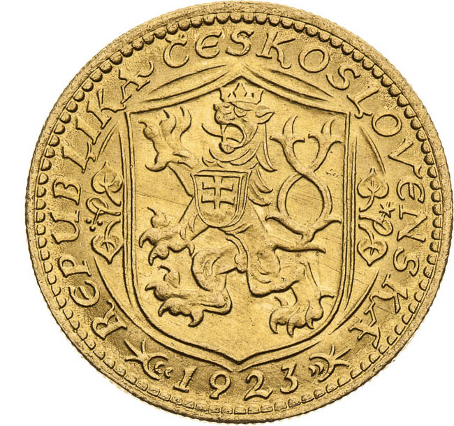 Ducat 1923 - front