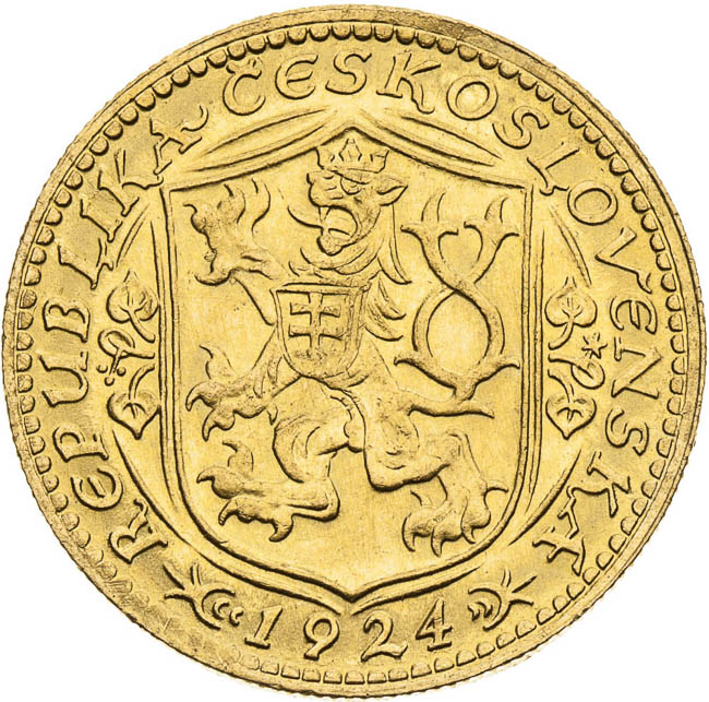 Ducat 1924 - front