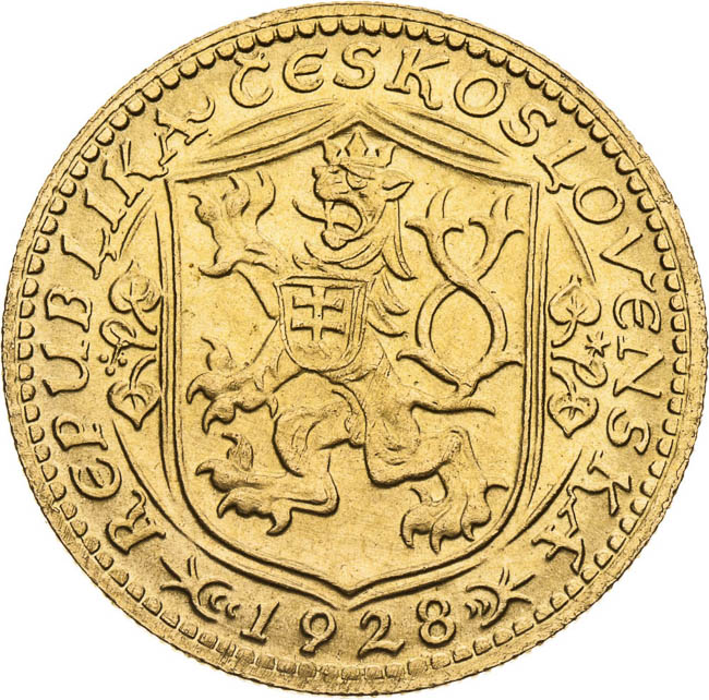 Ducat 1928 - front