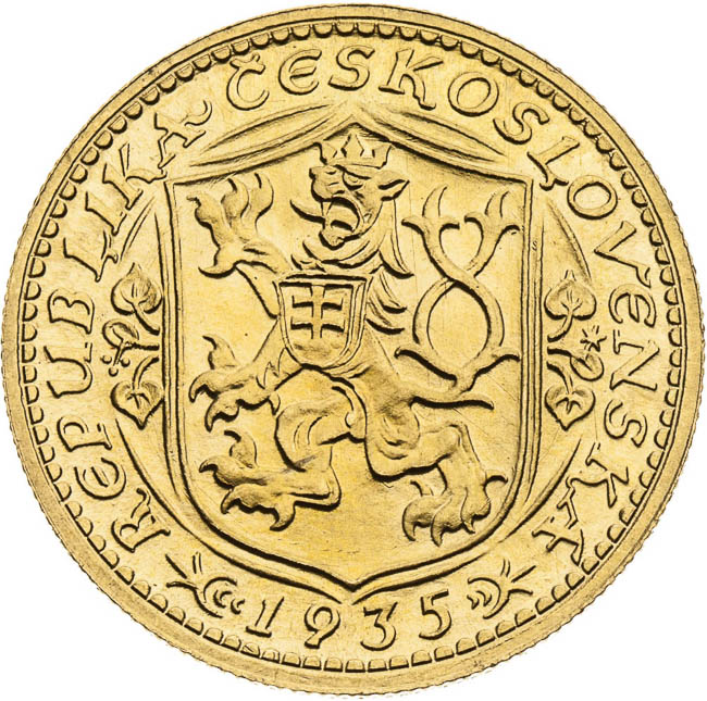 Ducat 1935 - front