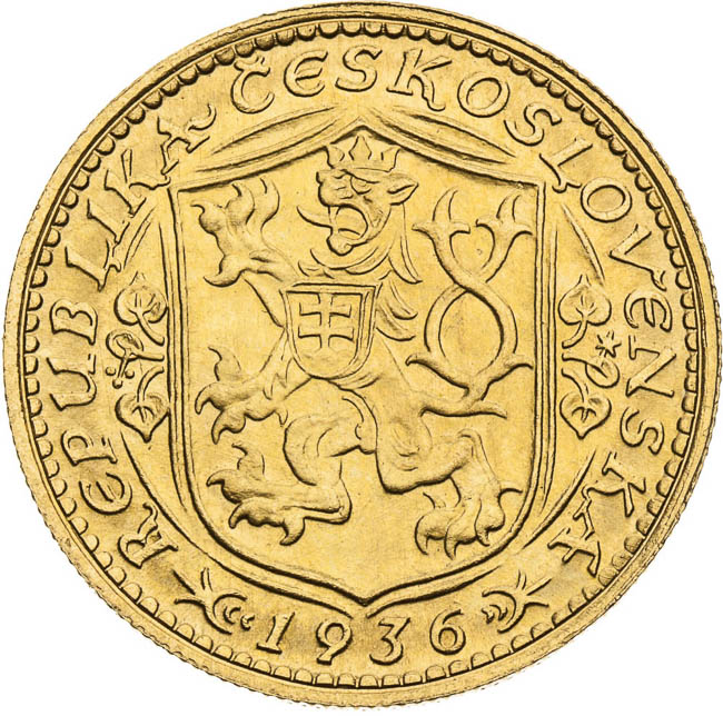 Ducat 1936 - front