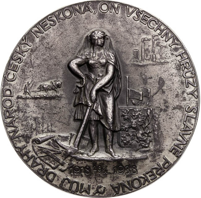 Medal 1938 - front