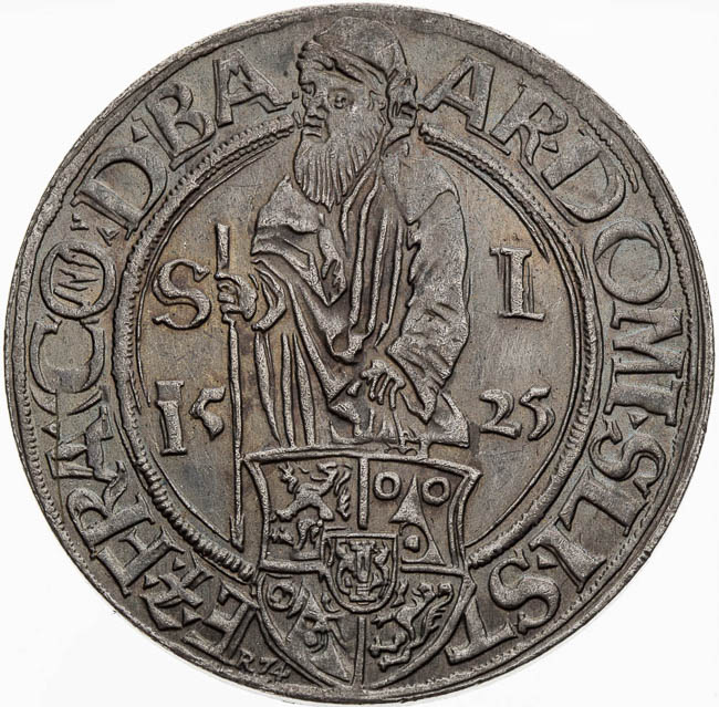 Prague Groschen and Thaler 1525 - restrikes (2 pcs) - front