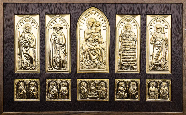 Set of plaques - Bojnice Altar - front