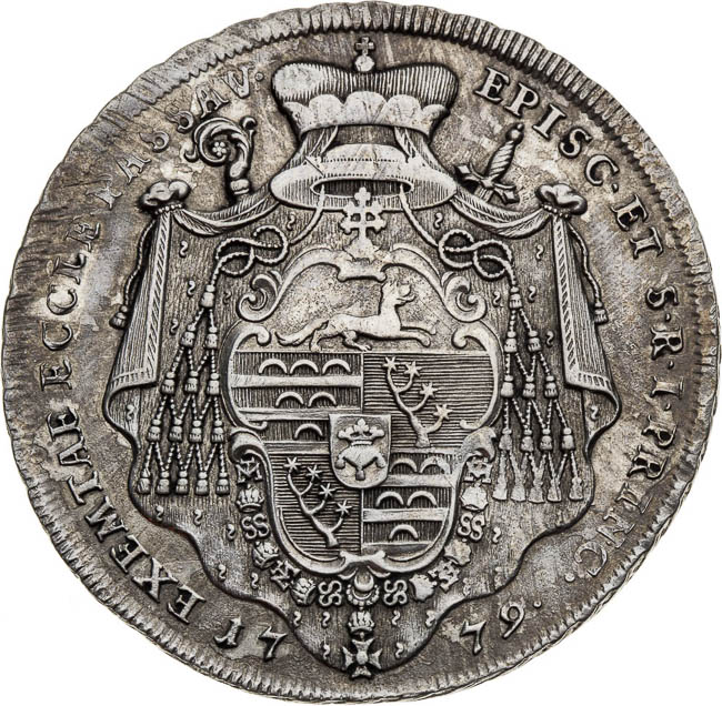 Thaler 1779 - back