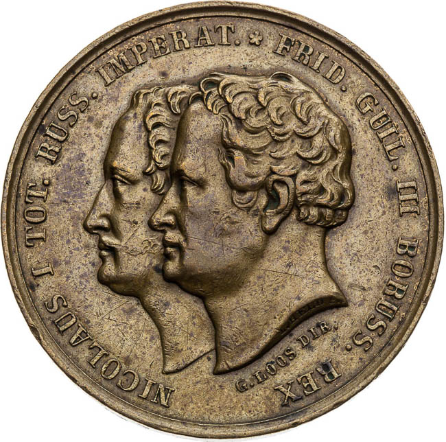 Medaile 1835 - avers