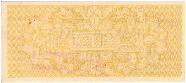 10 Kcs Darex (Credit note) - back