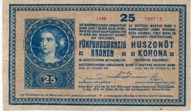 25 K 1918 - averz