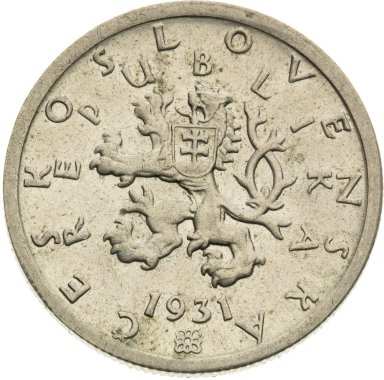 50 Halier 1931 - reverz