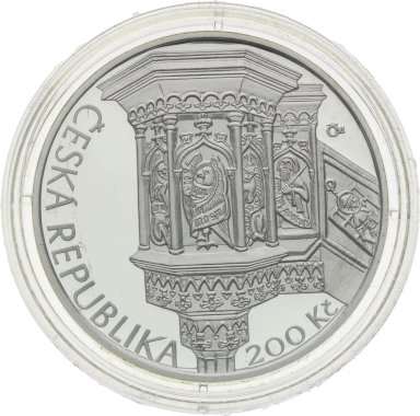 200 Kč 2006 Matěj Rejsek - strieborné pamätné mince ČNB - reverz