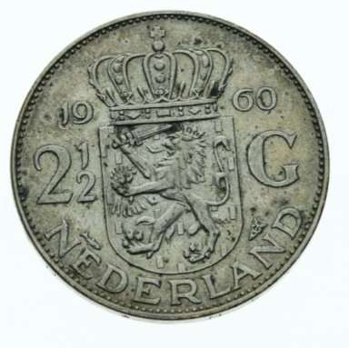 2 1/2 Gulden 1960 - back